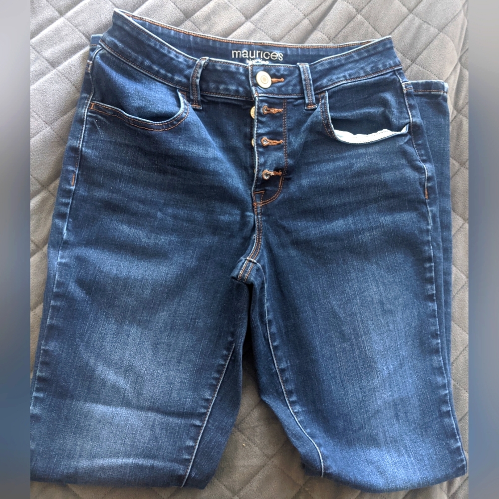 Maurices High Rise Skinny Jeans - Picture 2 of 11
